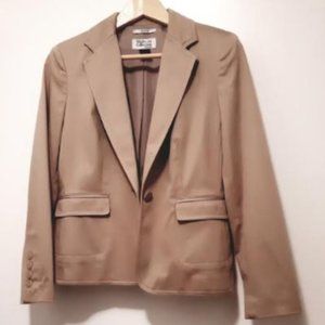 Classic Blazer - Jacket (Style & Co. Collection), Khaki Color, Size 4P US